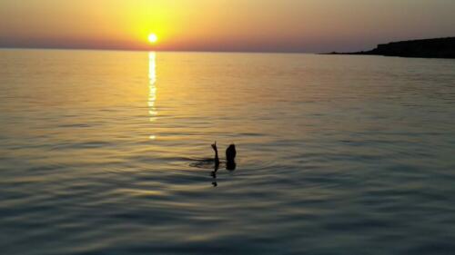 Nuoto al tramonto - Associazione Arcipelaghi